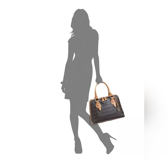 Giani Bernini Block Signature Dome Satchel - Picture 3 of 11